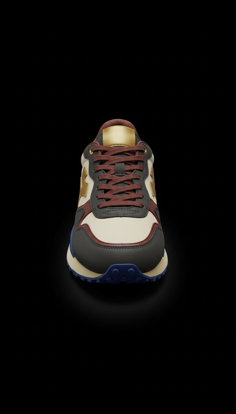Urban Gold Statement Sneakers